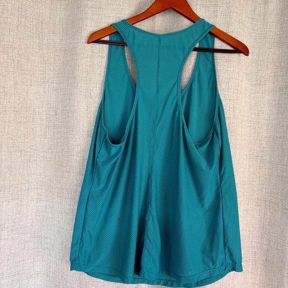 Old Navy Active Go-Dry Teal Racerback Athletic Top – Mesh Workout Tank – Size XL - Picture 2 of 11